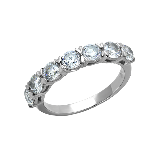 For You - Women's Stainless Steel AAA Grade Clear CZ Ring