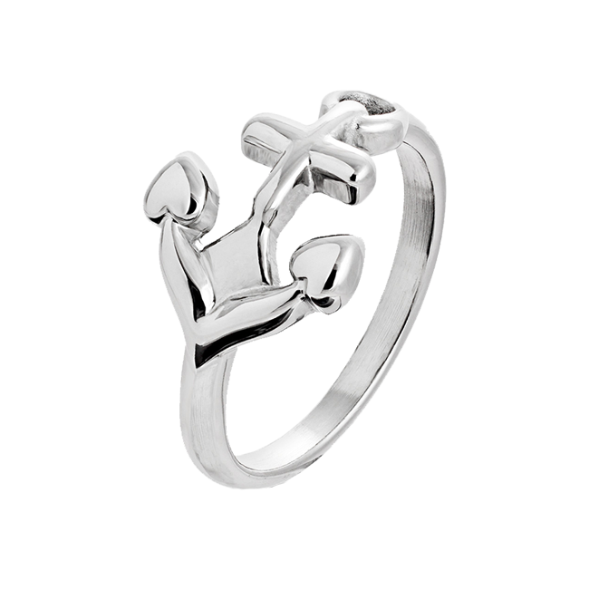 Refuse To Sink - Stainless Steel Anchor Ring