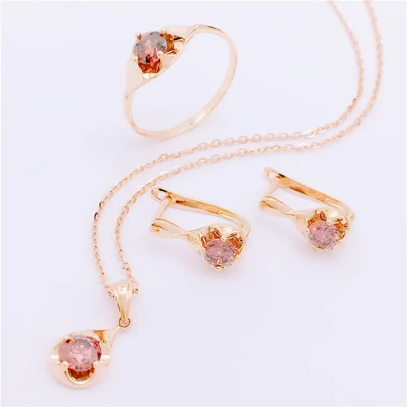 Stackable Metal Trio - Women's Stainless Steel Gold, Silver, And Rose Gold IP Stackable Set