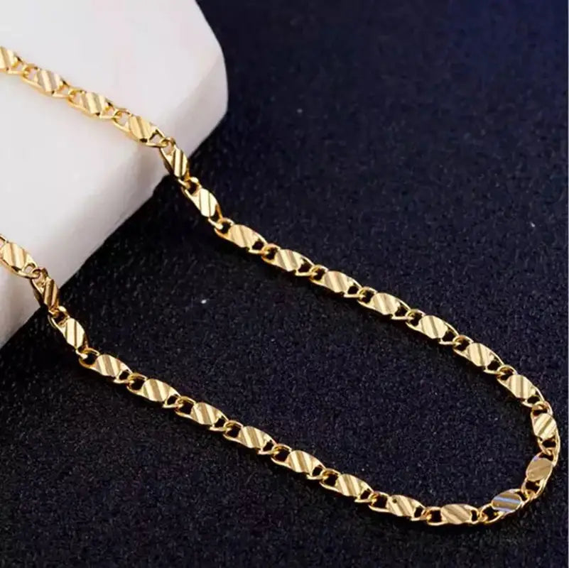 Girl Boss Necklace - Stainless Steel Polished Chain Necklace