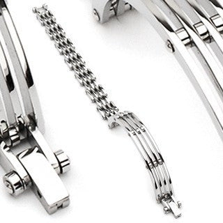 Speed - Powerful Design Stainless Steel Gorgeous Bracelet