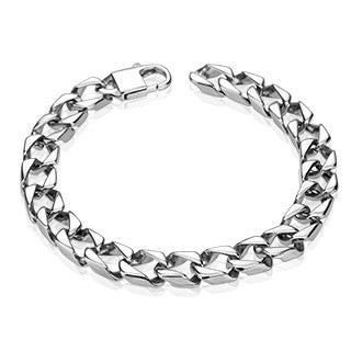 Necessity - Thick Square Stainless Steel Men's Bracelet