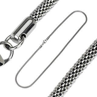 Meshed Together - Lightweight Round Meshed Stainless Steel Necklace