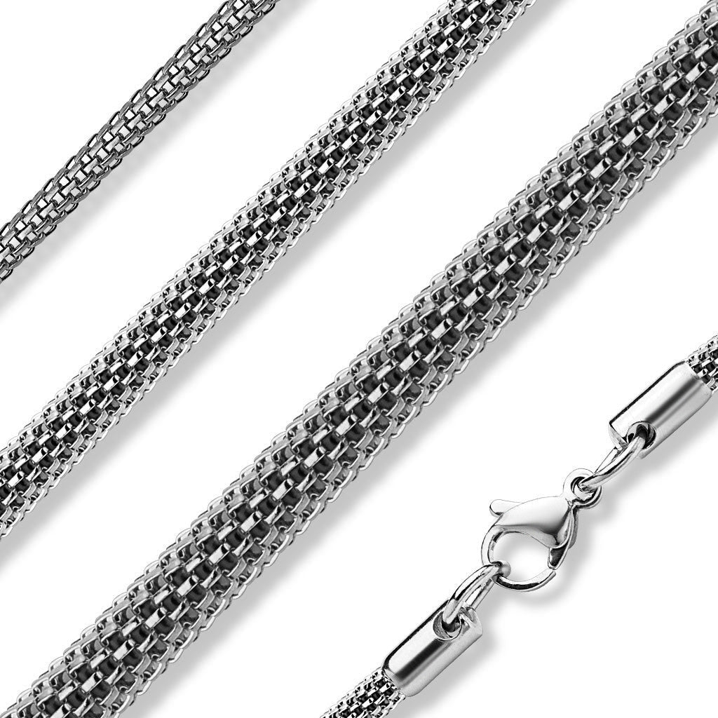 Meshed Chain - Stainless Steel Meshed Style Chain