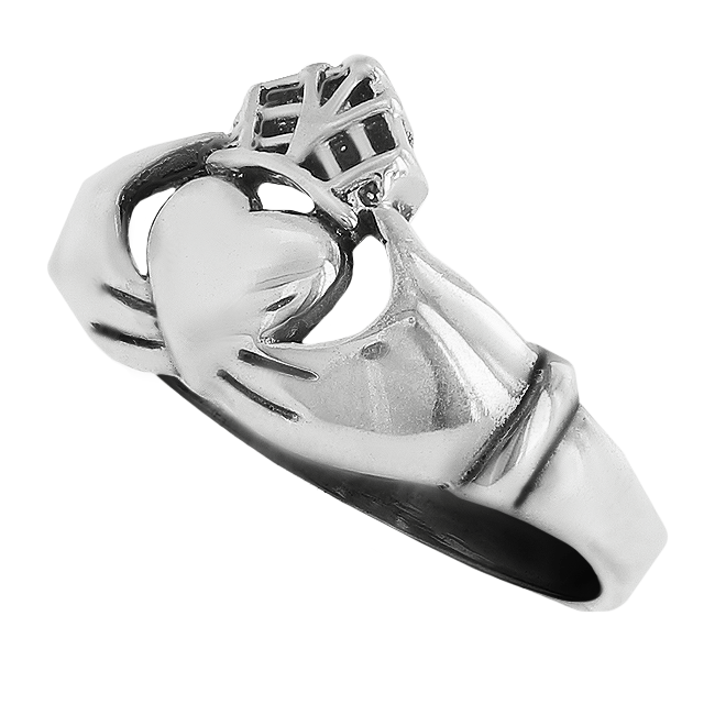 Claddagh Ring - FINAL SALE Traditional Irish Sterling Silver Both Meaningful and Beautiful Wedding Ring