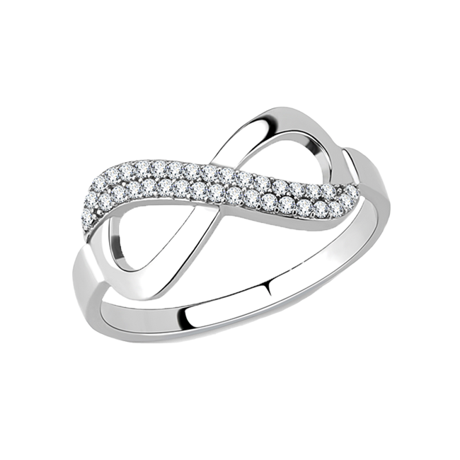 Women's High Polished Stainless Steel Ring
