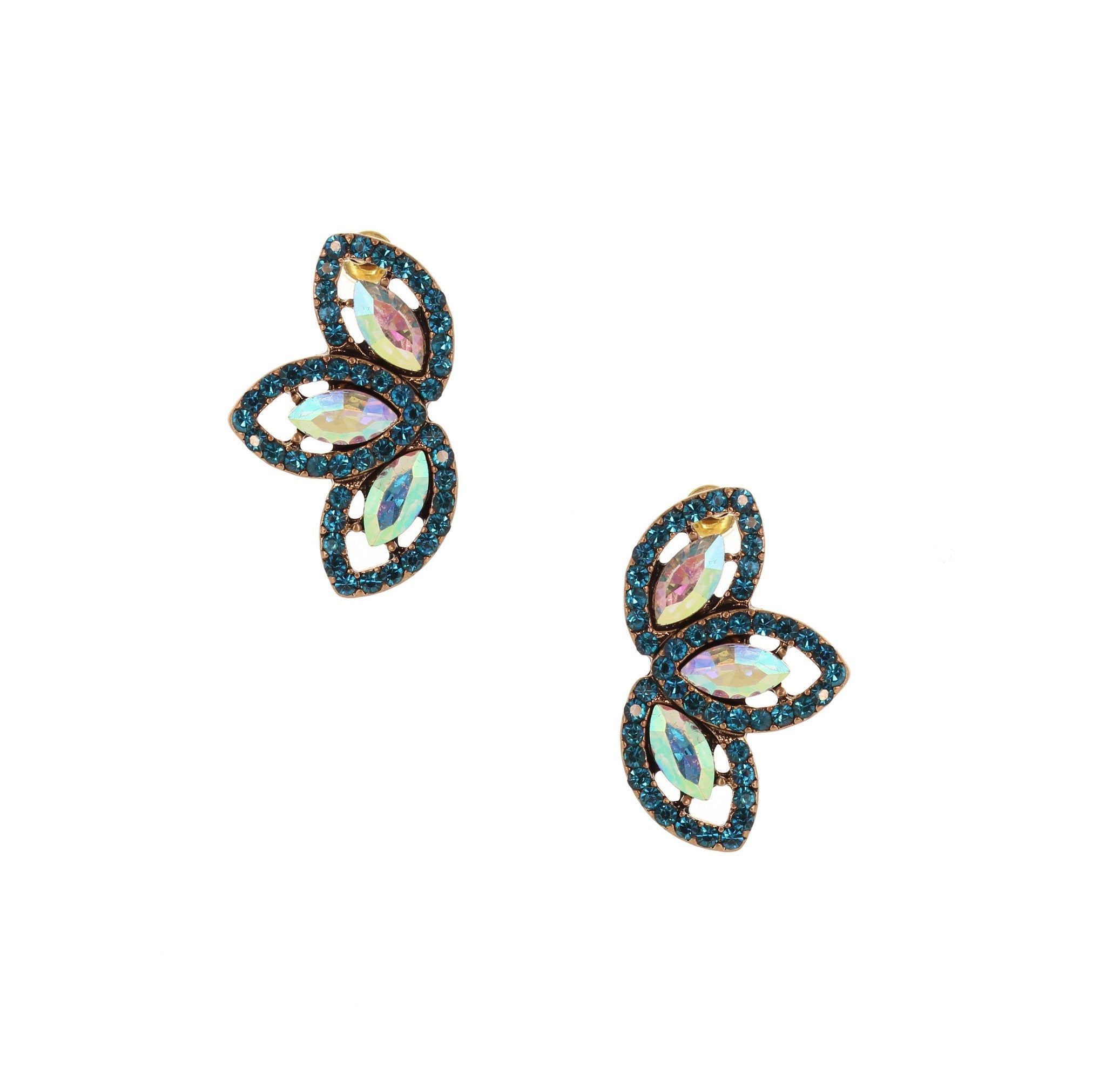 Olivia Welles - Dana Crystal Earrings
