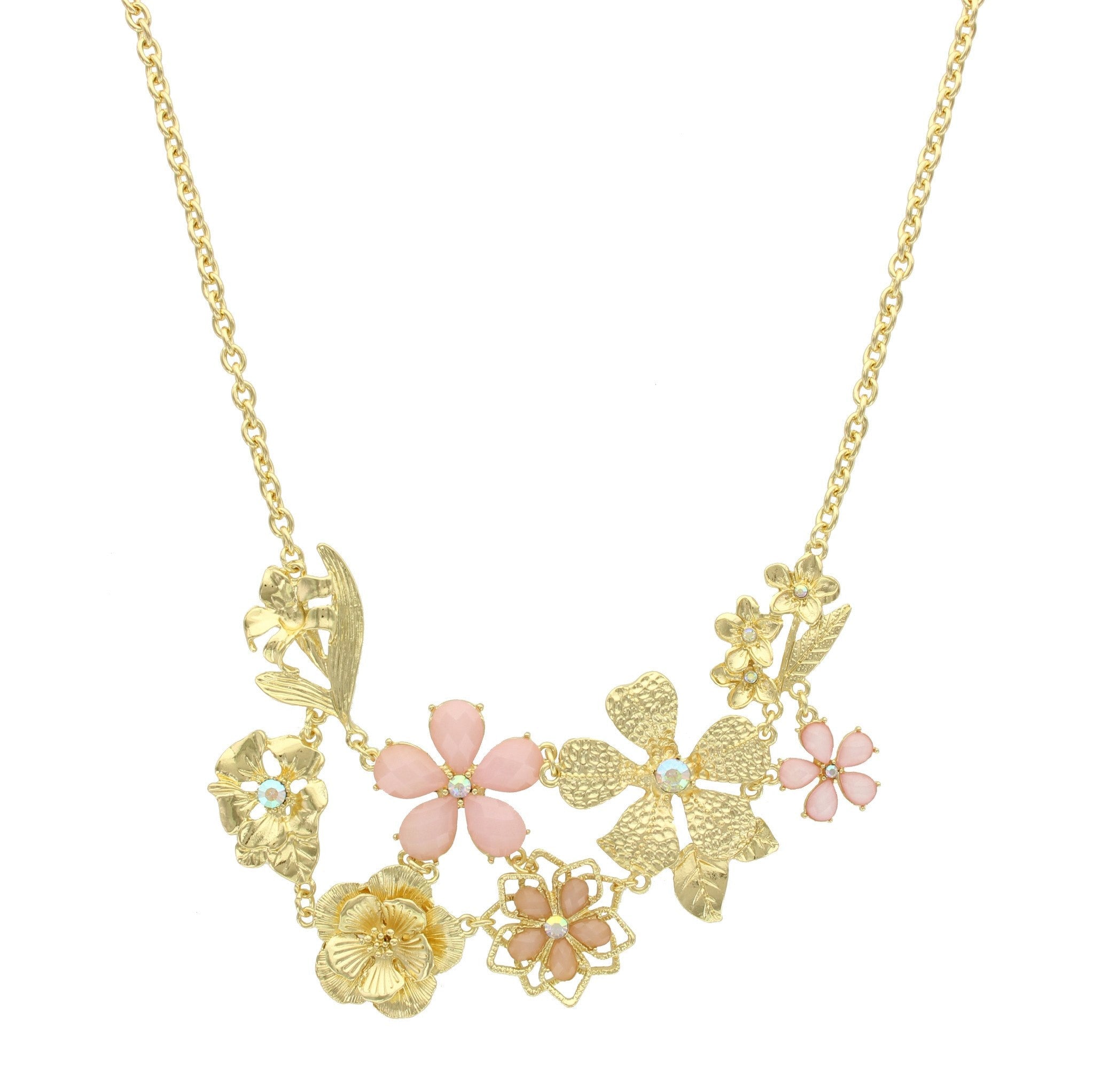 Olivia Welles - Minty Bouquet Necklace